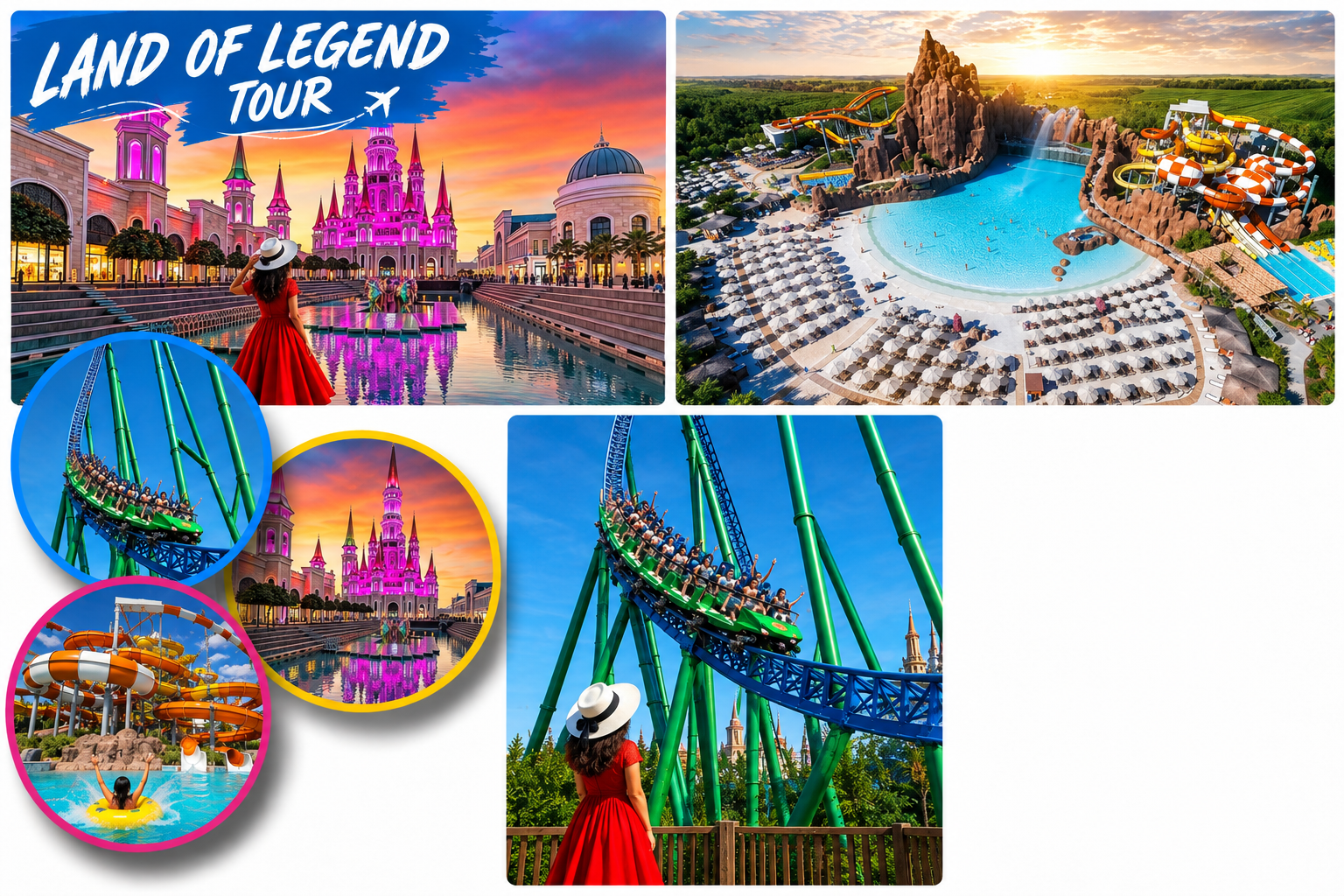 Land of Legends Theme Park excursion in Side, Antalya
