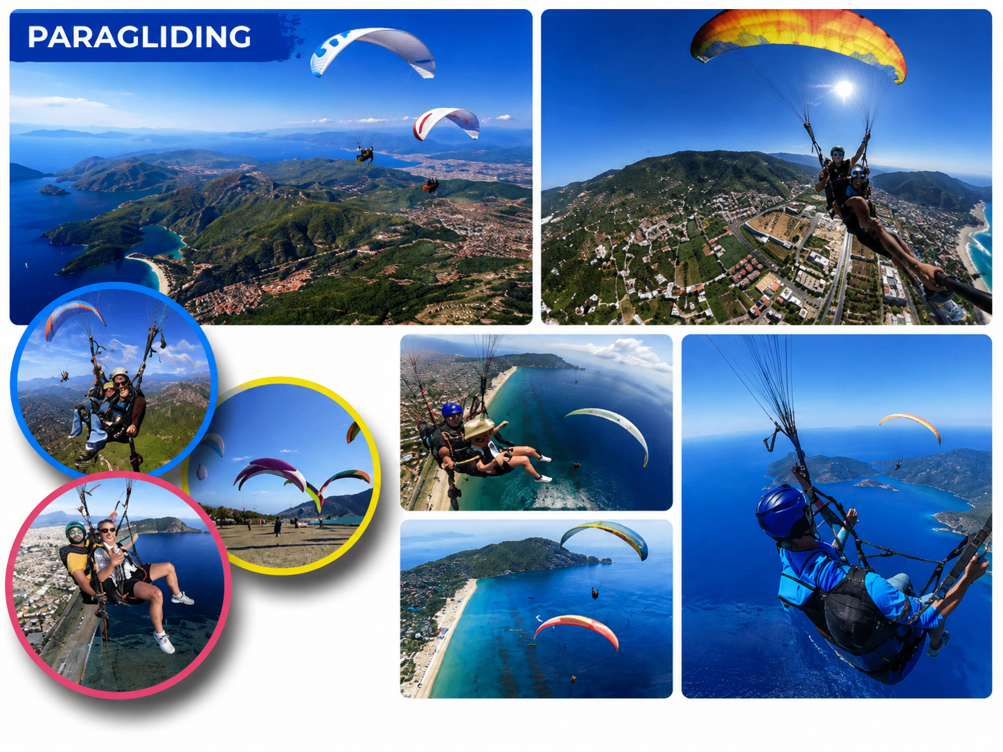 Paragliding excursion in Side, Antalya