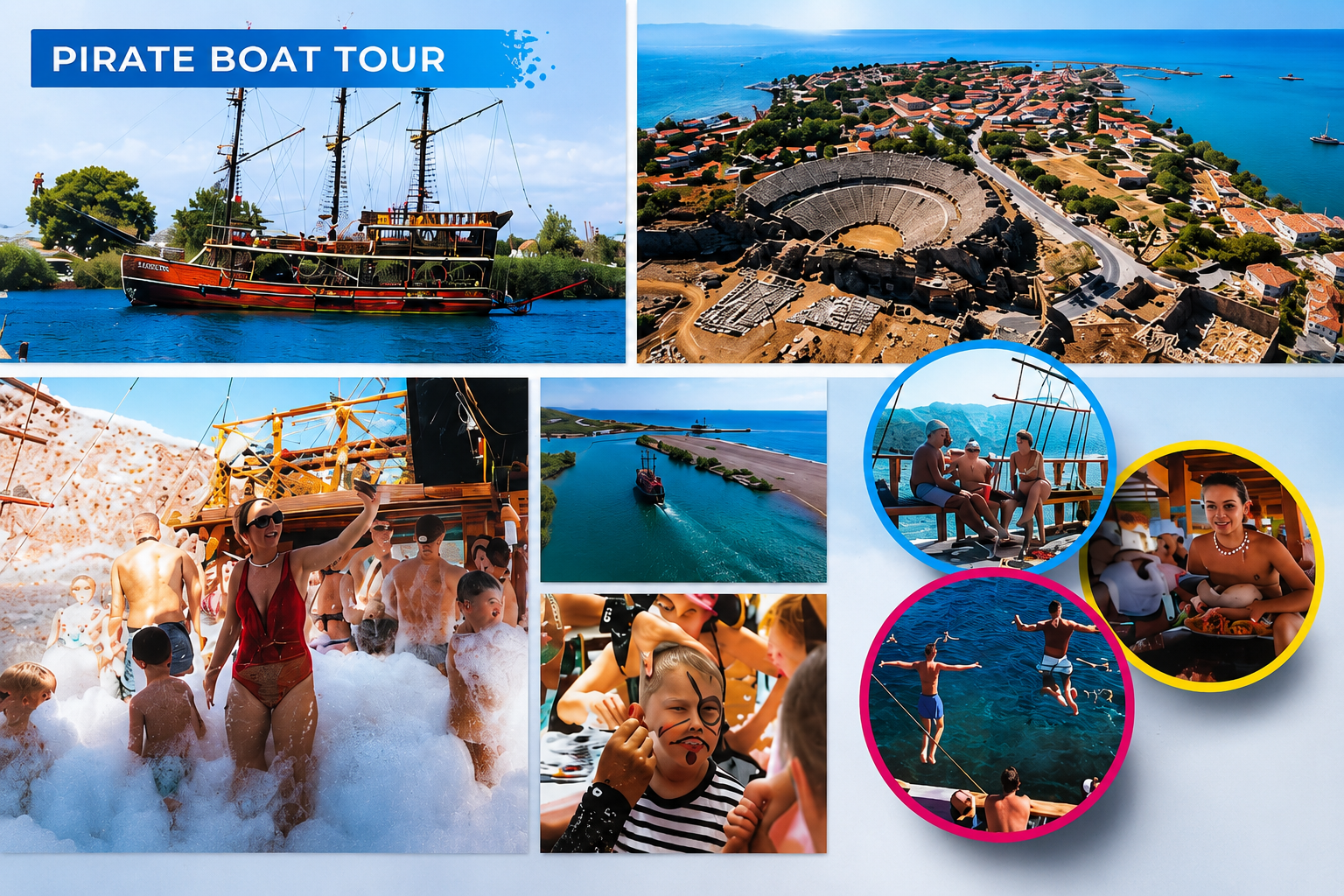 Pirate Boat Trip excursion in Side, Antalya