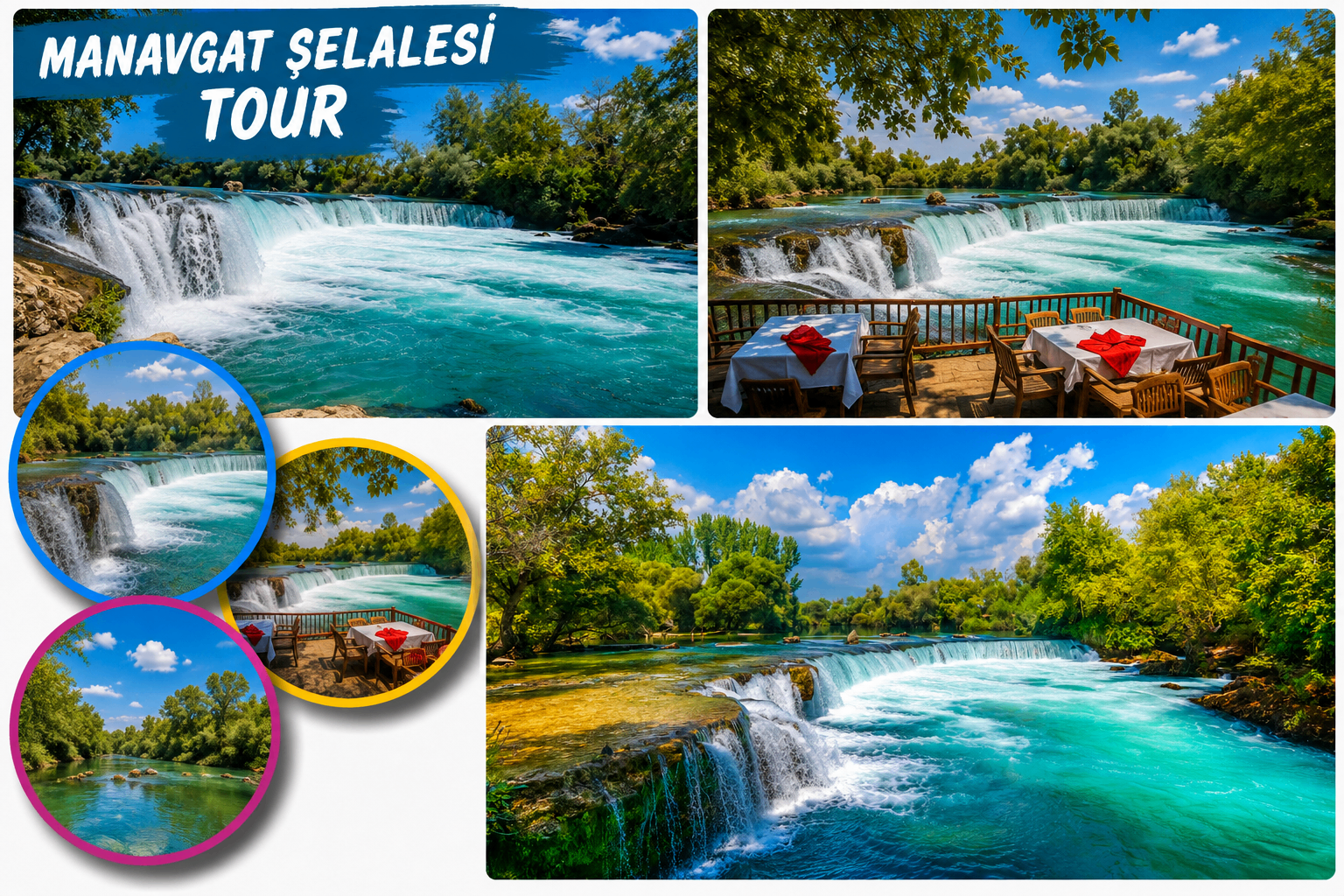 Manavgat Waterfall & Market Tour excursion in Side, Antalya