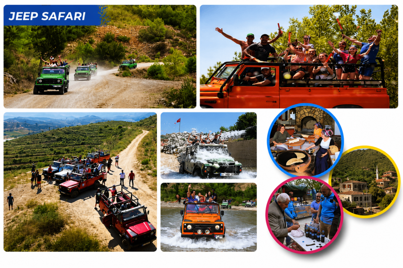 Jeep Safari excursion in Side, Antalya
